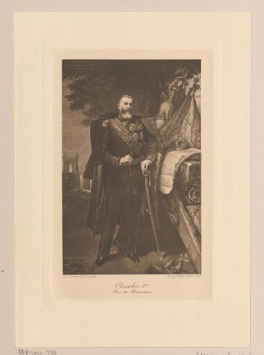 Portrait of Carol I, King of Romania