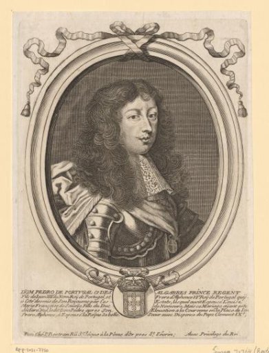 Portrait of Peter II, King of Portugal