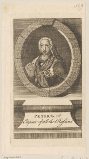 Portrait of Peter III, Tsar of Russia