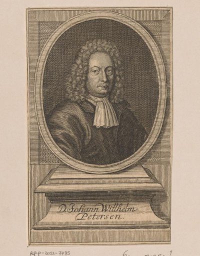 Portrait of Johann Wilhelm Petersen