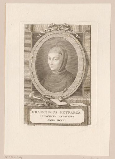 Portrait of Francesco Petrarca