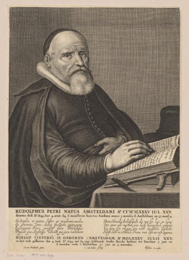Portrait of Rudolphus Petri