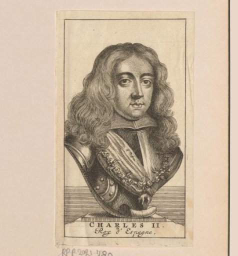Portrait bust of Charles II, King of Spain
