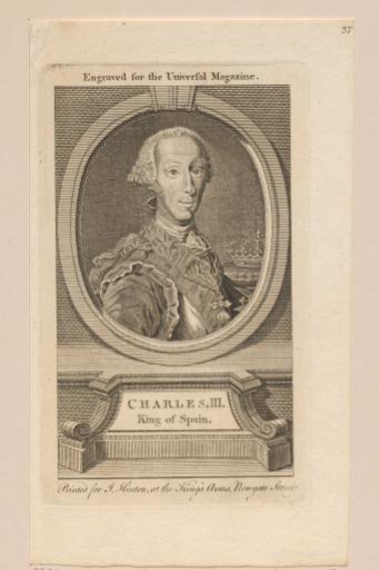 Portrait of Charles III, King of Spain