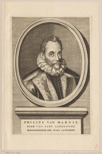 Portrait of Philip of Marnix, Lord of Saint-Aldegonde