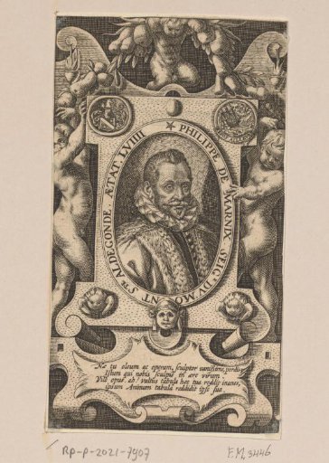 Portrait of Philip of Marnix, Lord of Saint-Aldegonde at the Age of 59