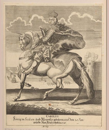 Equestrian portrait of Charles III, King of Spain