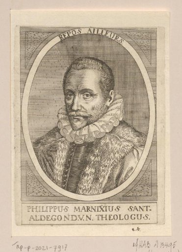 Portrait of Philips van Marnix, Lord of Saint-Aldegonde