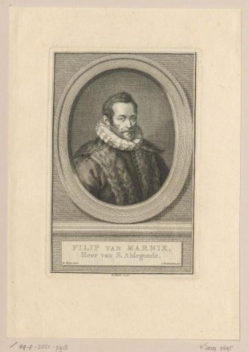 Portrait of Philips van Marnix, Lord of Saint-Aldegonde