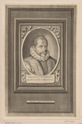 Portrait of Philip of Marnix, Lord of Saint-Aldegonde