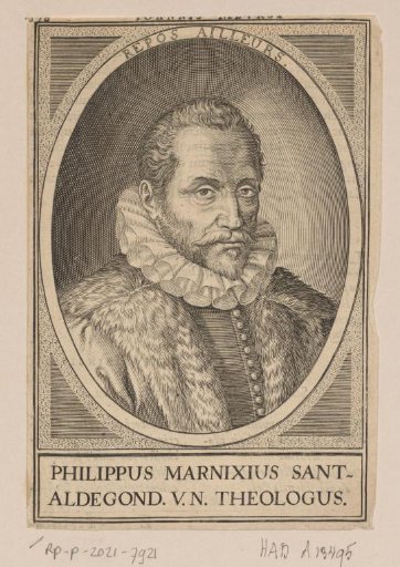 Portrait of Philip of Marnix, Lord of Saint-Aldegonde