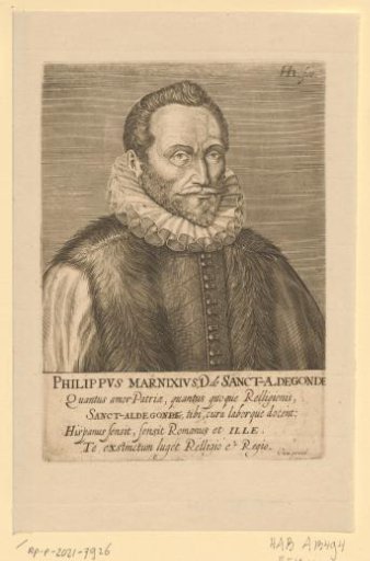Portrait of Philips van Marnix of Sint-Aldegonde