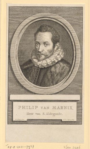 Portrait of Philips van Marnix of Sint-Aldegonde