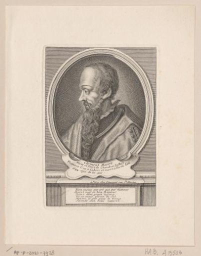 Portrait of Clément Marot