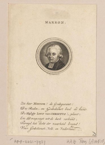Portrait of Paul Henri Marron