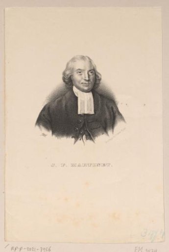 Portrait of Joannes Florentius Martinet