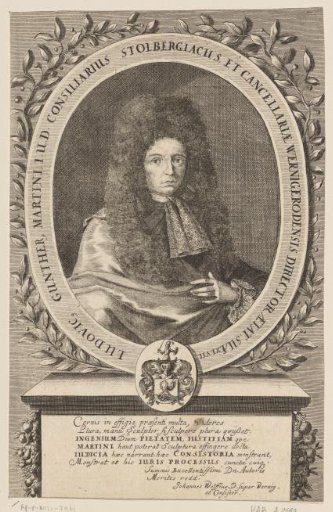 Portrait of Ludwig Günther Martini at the age of 47