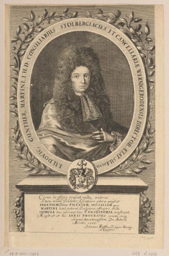 Portrait of Ludwig Günther Martini at the age of 47