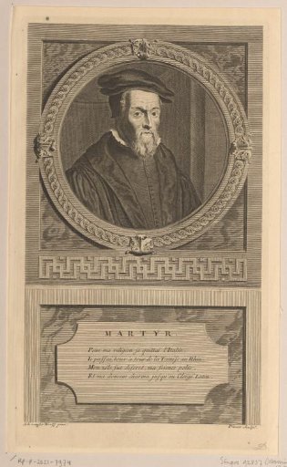 Portrait of Petrus Martyr Vermigli