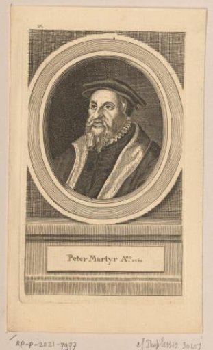Portrait of Petrus Martyr Vermigli