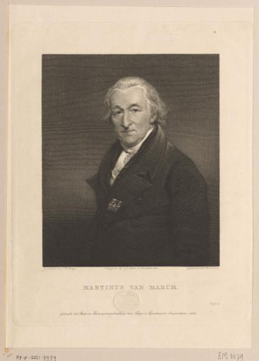 Portrait of Martinus van Marum