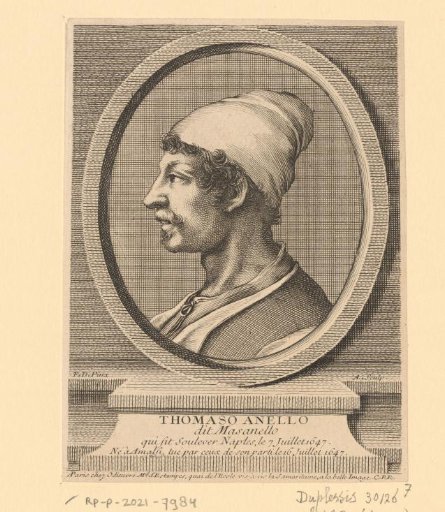 Portrait of Masaniello
