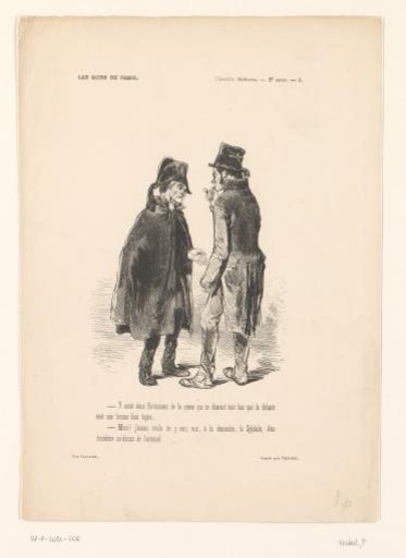 Two Men in Conversation