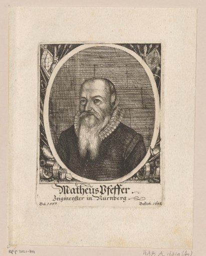 Portrait of Matthäus Pfeffer