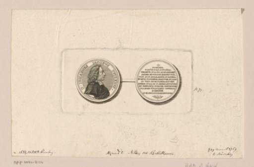 Medal with the portrait of Johann Jacob Pfitzer