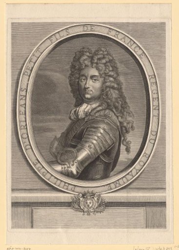 Portrait of Philip II, Duke of Orléans
