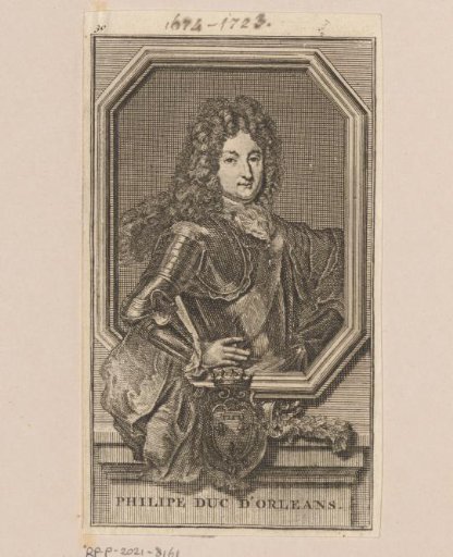 Portrait of Philip II, Duke of Orléans