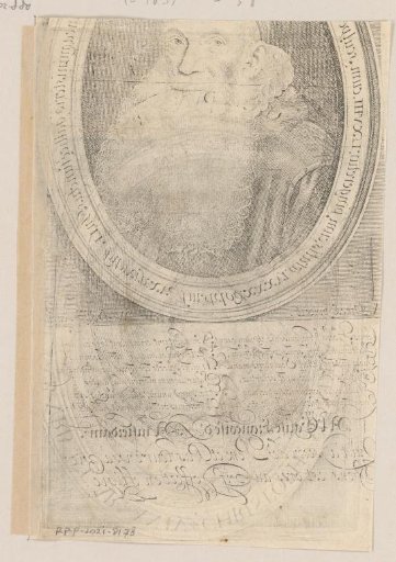 Portrait of Johannes Hochedaeus at the age of 80