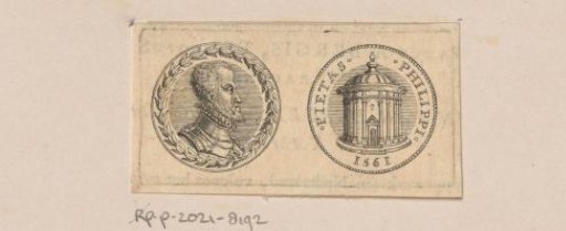 Medal with the Portrait of Philip II and a Monument
