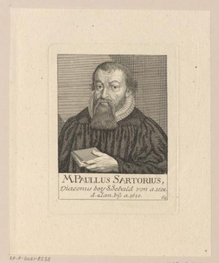 Portrait of Paul Sartorius