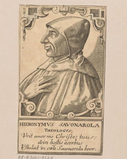 Portrait of Girolamo Savonarola