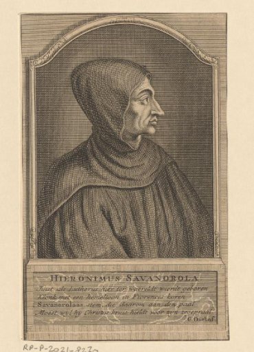 Portrait of Girolamo Savonarola
