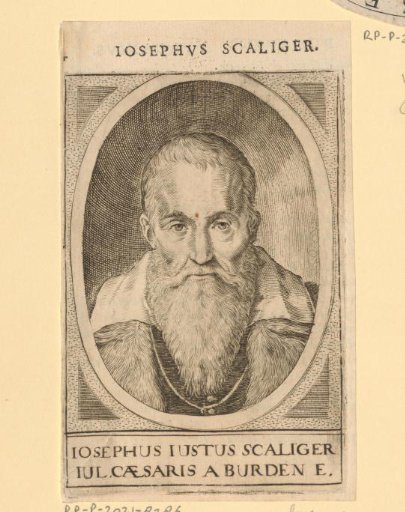 Portrait of Josephus Scaliger
