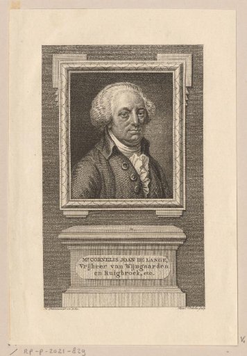 Portrait of Cornelis Johan de Lange van Wijngaarden