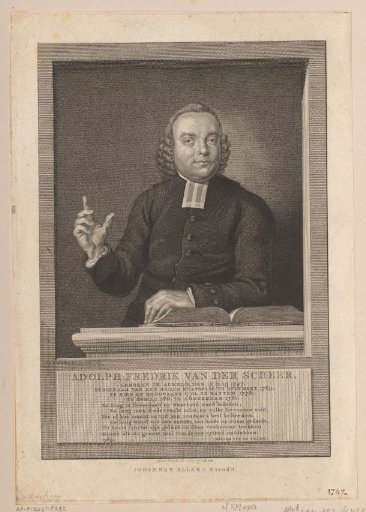 Portrait of Adolf Frederik van der Scheer