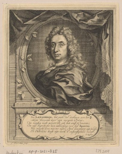 Portrait of Pieter Langendijk
