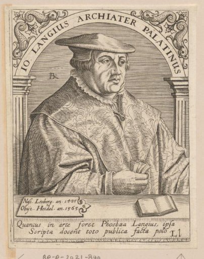 Portrait of Johannes Lange