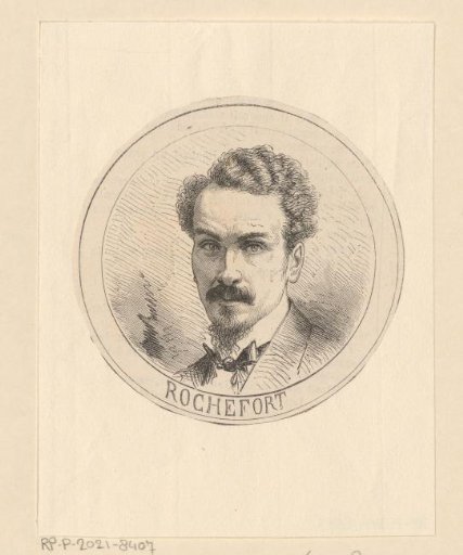 Portrait of Henri Rochefort