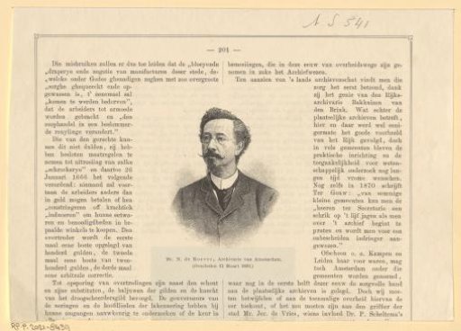 Portrait of Nicolaas de Roever