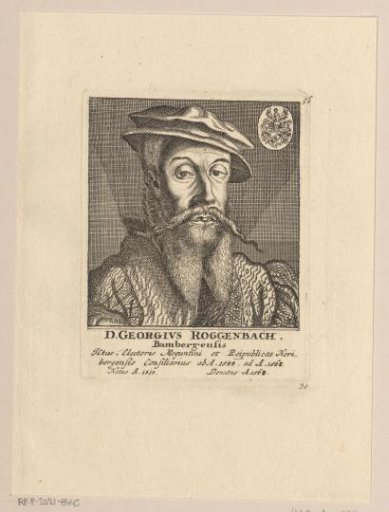 Portrait of Georg Roggenbach
