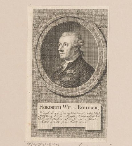 Portrait of Friedrich Wilhelm von Rohdich
