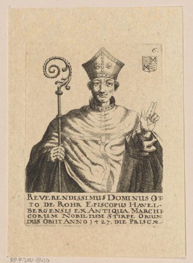 Portrait of Otto I von Rohr