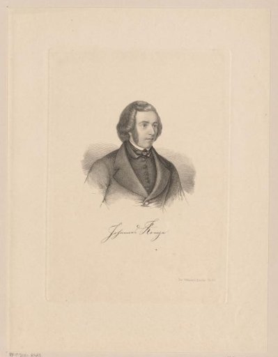 Portrait of Johannes Ronge