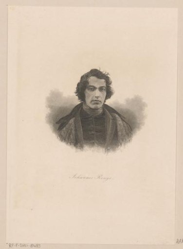 Portrait of Johannes Ronge