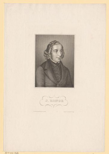 Portrait of Johannes Ronge