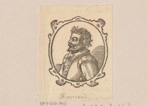 Portrait of Pierre de Ronsard